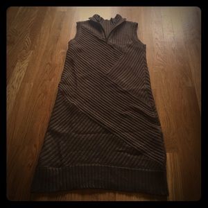 Fever brown sweater dress sleeveless M