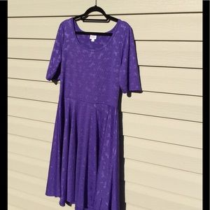 LuLaRoe Unicorn Nicole dress 2xl