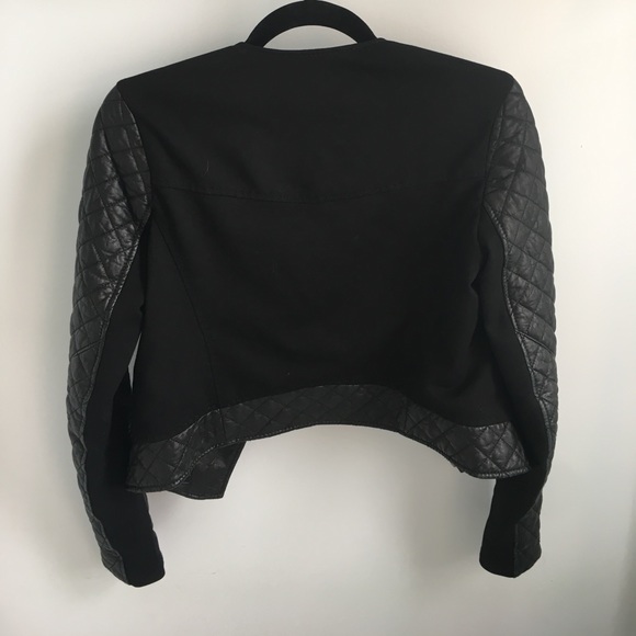 Catherine Maladrino Lamb Leather Jacket - Picture 3 of 3