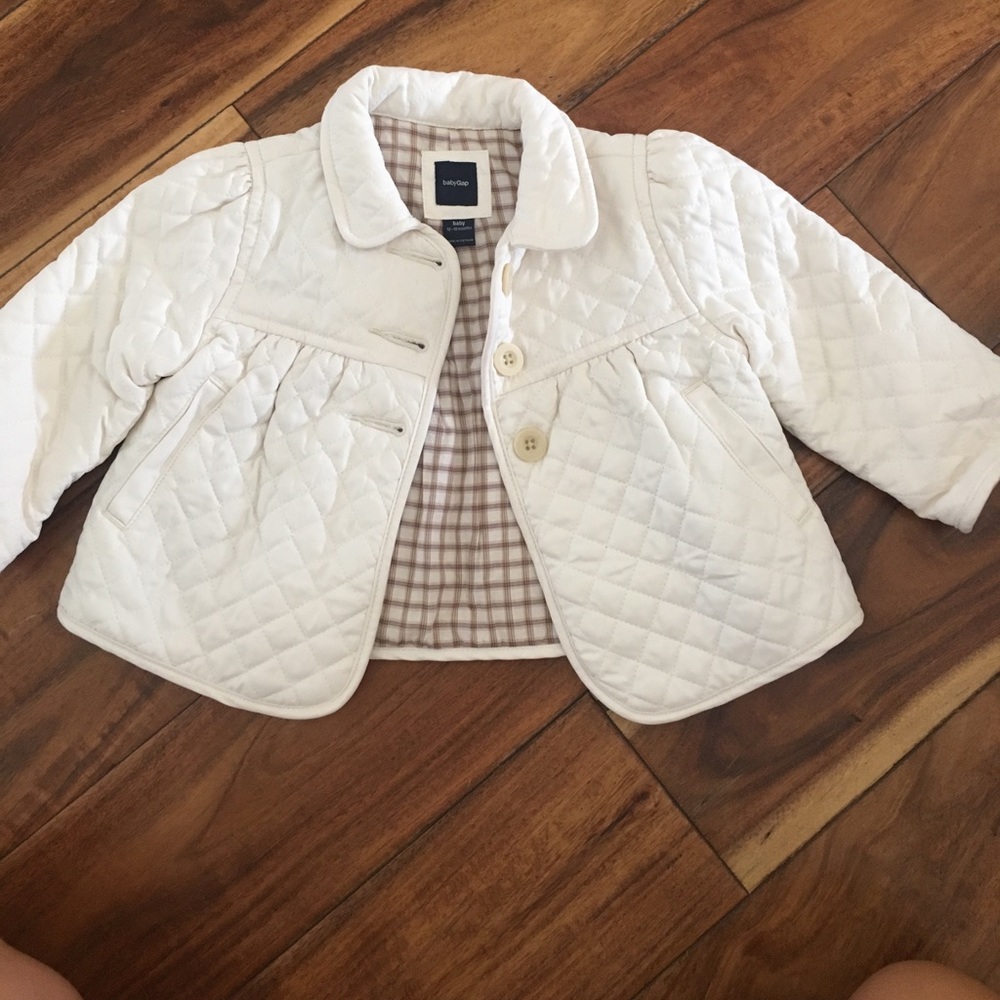 BabyGap white jacket