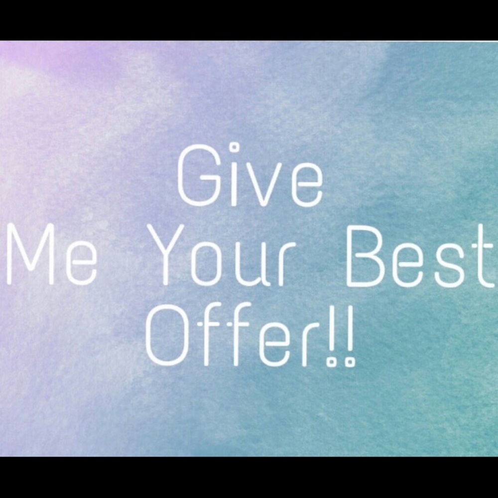 Reasonable offers. Everything has to go