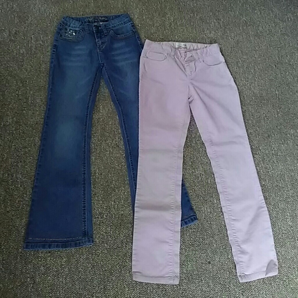 Girls 2 pair pants Sz 10