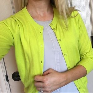 J. Crew Bright Cardigan