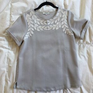 Madewell Ivy Embroidered Tee