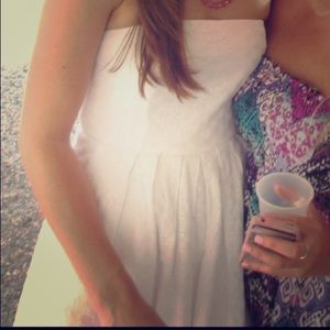 Gap Strapless Eyelet Dress