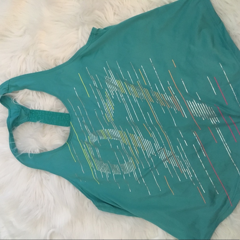Aero blue tank top