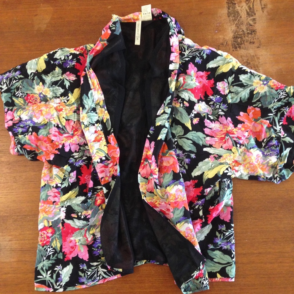 Floral kimono from Forgotten Grace