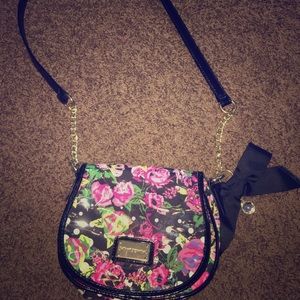 Betty Johnson floral purse