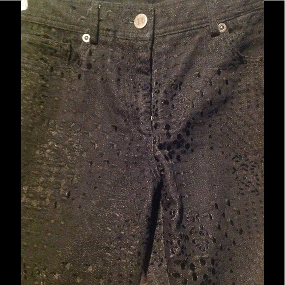 Cynthia Steffe Denim - Gorgeous, Sparkly Black Jeans