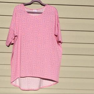 LuLaRoe XL Irma. Pink and  Purple.