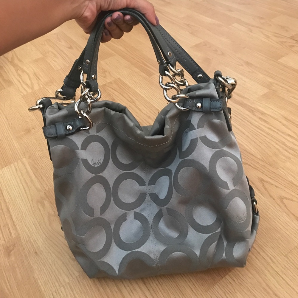 Coach Signature Brooke Shoulder Handbag Satchel