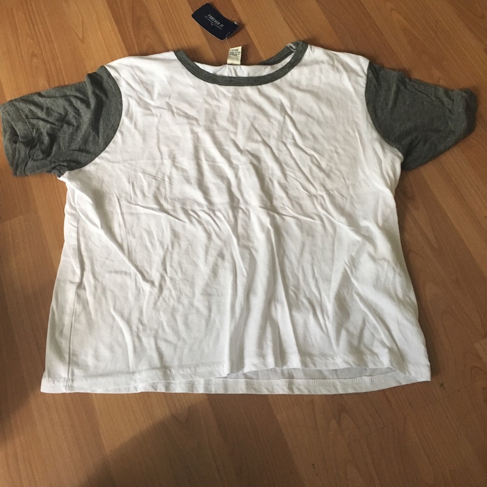 Baseball style box tee