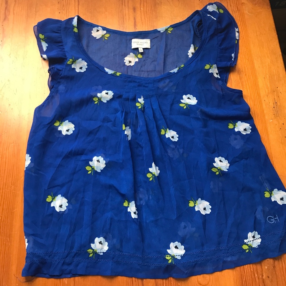 Gilly Hicks floral blouse