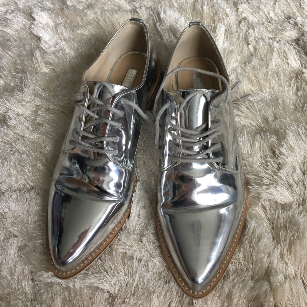 Silver Oxfords