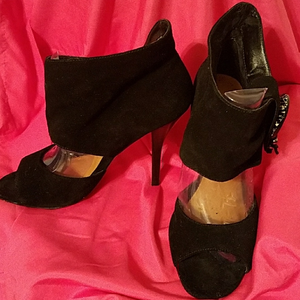 Steve Madden Luxe Suede High Heel Sandals