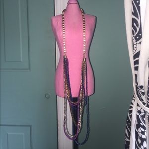 VERA BRADLEY beaded long necklace