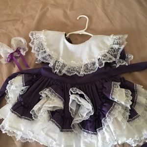 LID'L DOLLY SOUTHERN BELLE PAGEANT DRESS