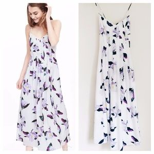 Banana Republic Floral Pintuck Dress Cocoon