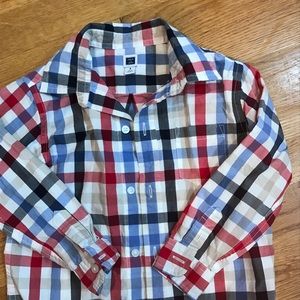 JANIE AND JACK size 3  button down shirt