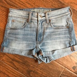 american eagle jean shorts