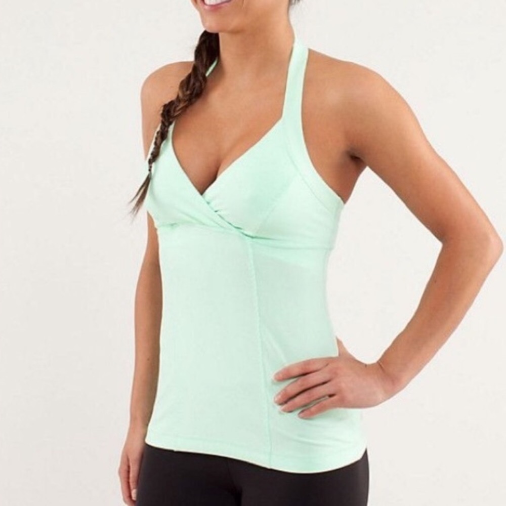 Lululemon Fresh Teal Liberate Tank