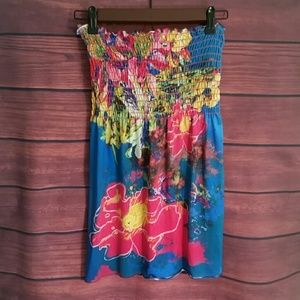 Summer Flower A'Gaci Tube Top