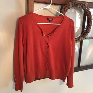 NEW! Rustic Orange Sweater
