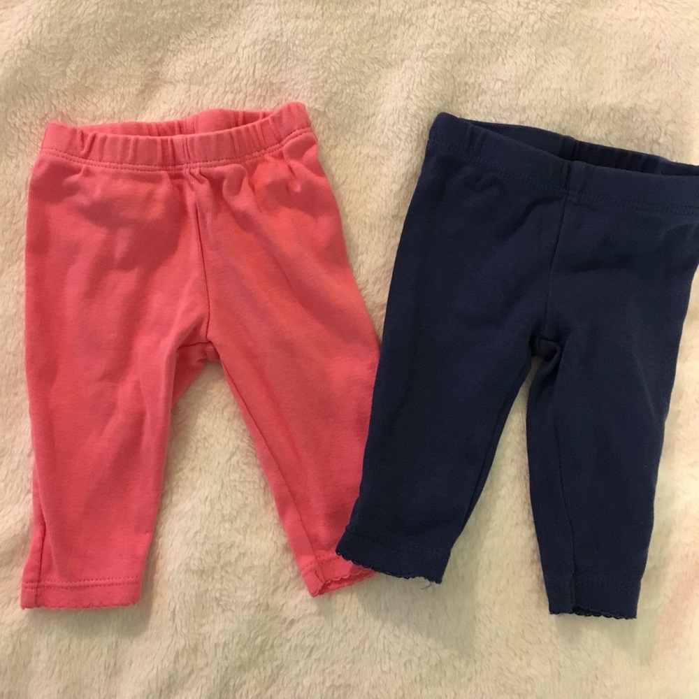 Carter's Newborn Set of 2 Leggings