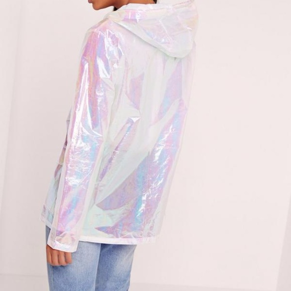 Holographic Rain Coat - Picture 4 of 4