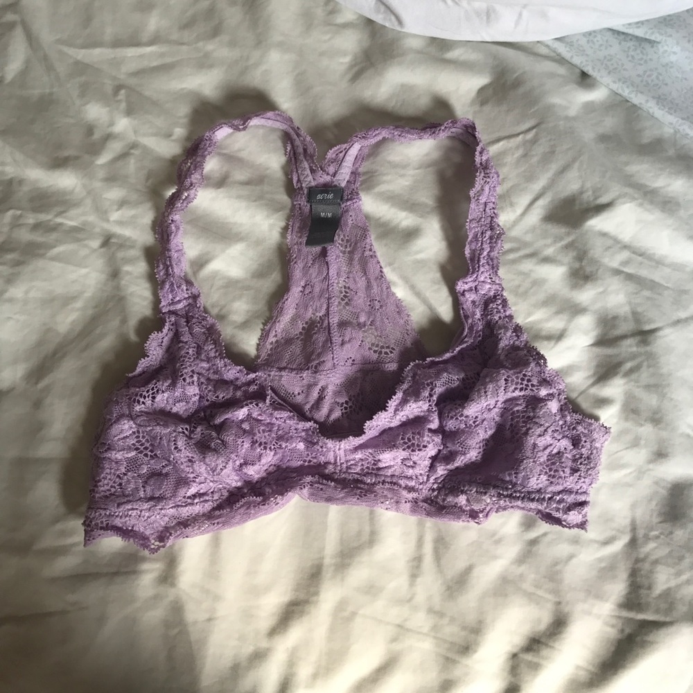 aerie purple bralette