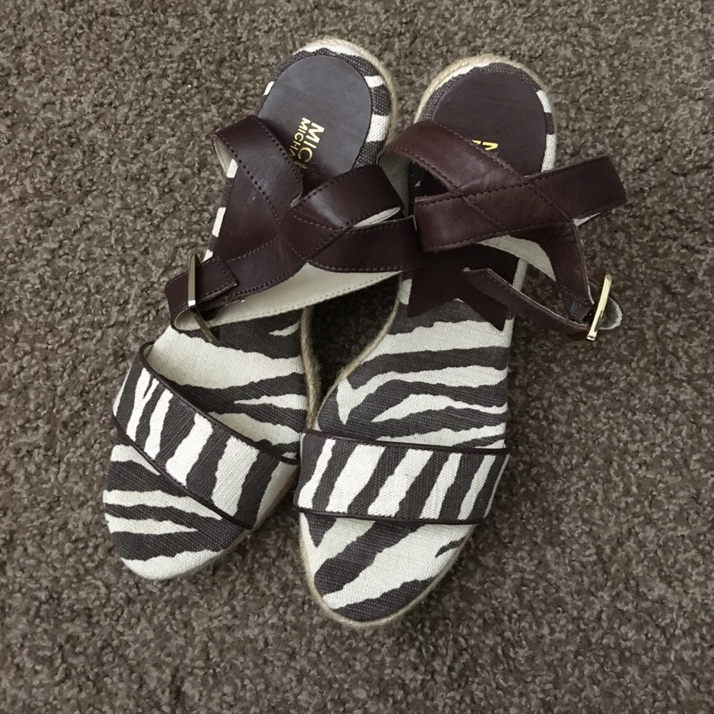 Michael Michael Kors Espadrilles Wedge Sandals
