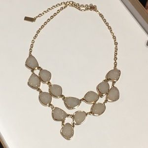 Nordstrom Gold Plated Geode Necklaces. Never worn