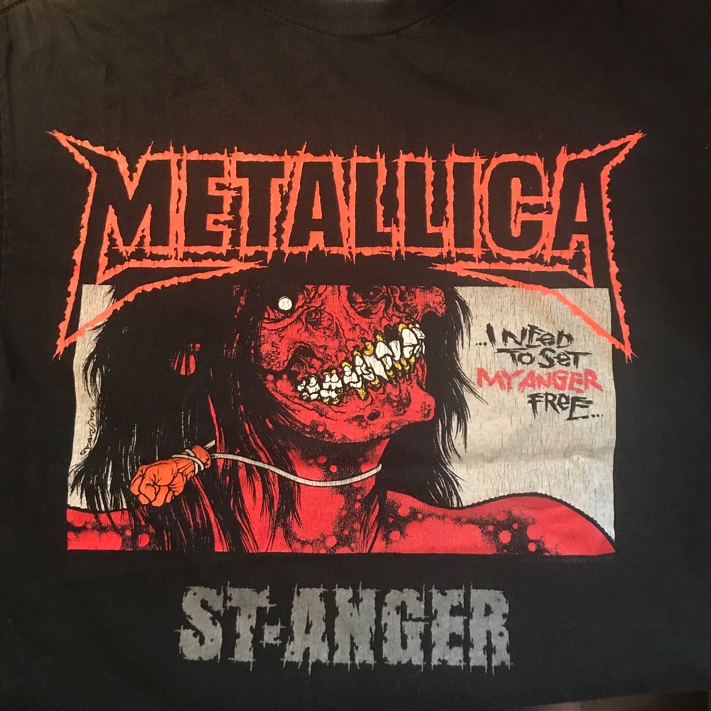 Metallica St Anger Tour Tshirt 2003-04