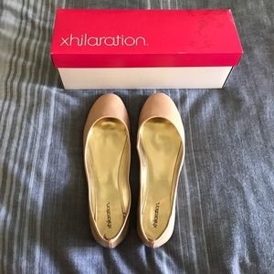 Xhilaration flats Blush color, size 9!