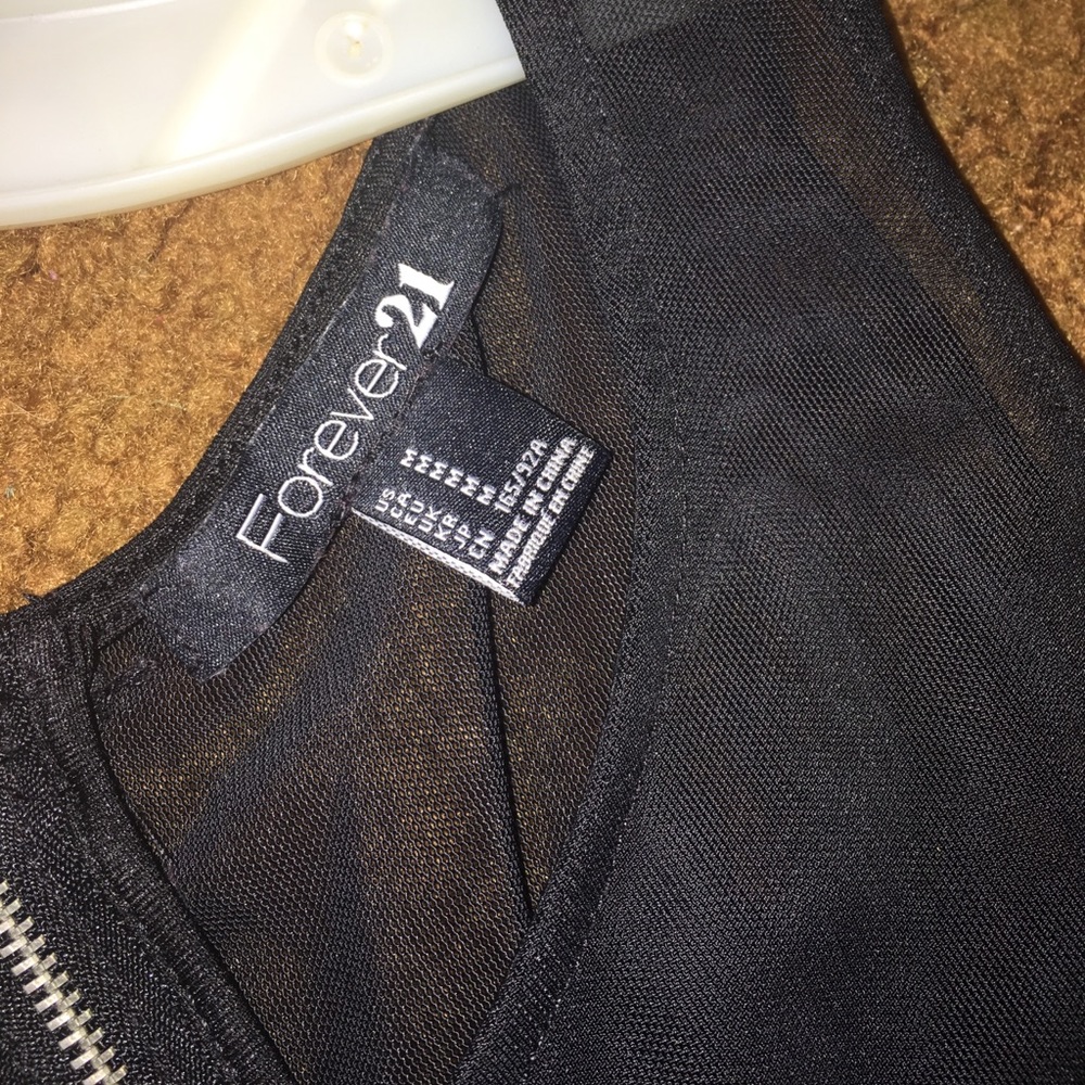 M Forever 21 Black Sequined Party Dress - Picture 2 of 4