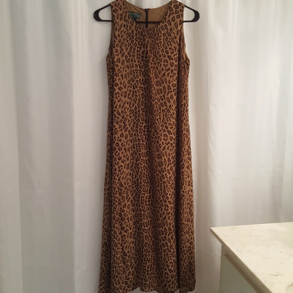 Ralph Lauren Silk Dress