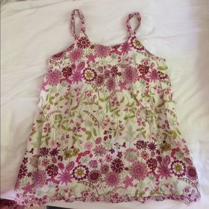 Target Children's L floral tank