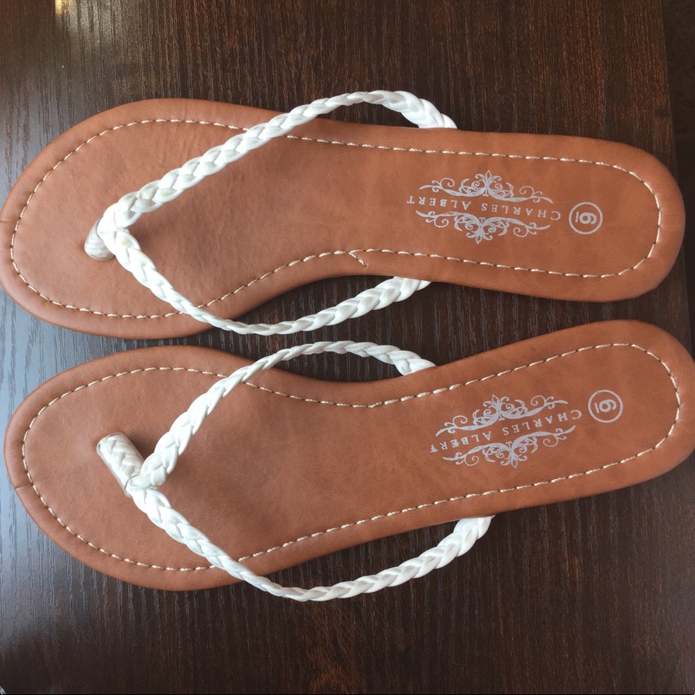 White Sandals