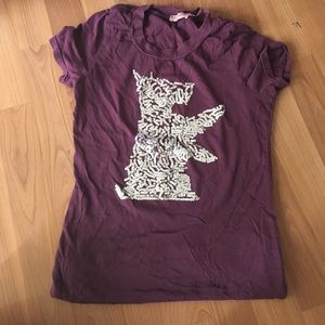 juicy couture sequined tee