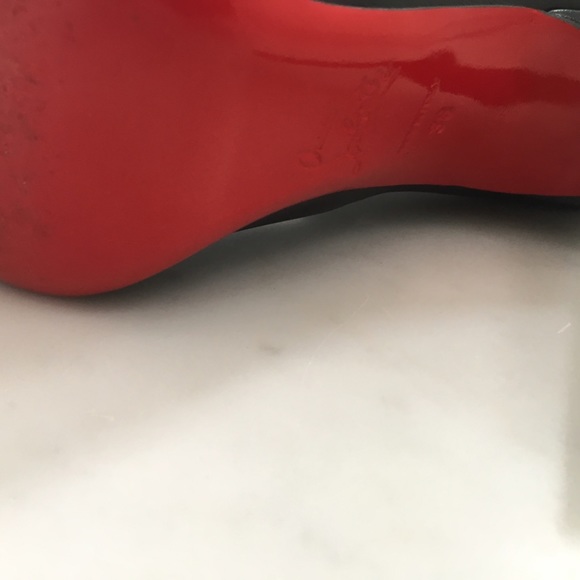 Christian louboutin thigh high leather boots - Picture 2 of 5