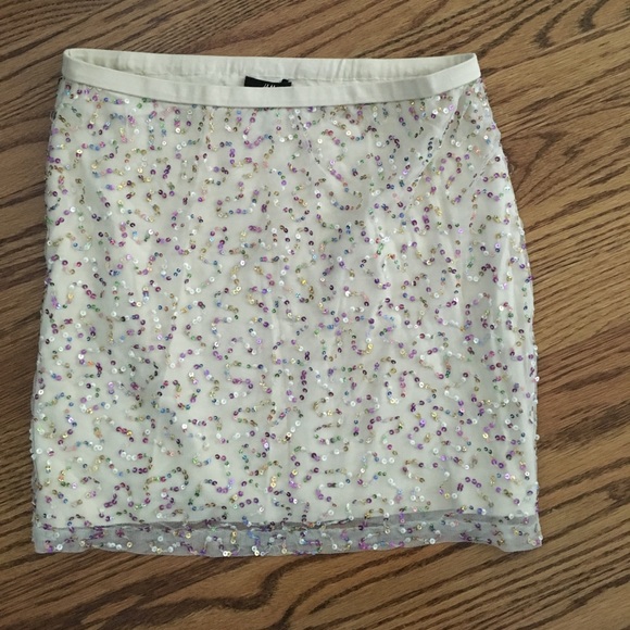 Dresses & Skirts - Sequin confetti skirt H and M