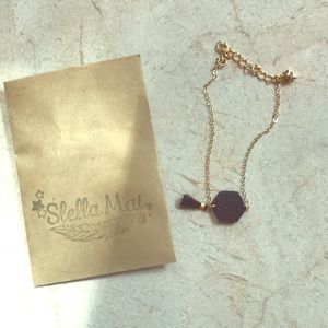 Stella Mai gold & black bracelet!