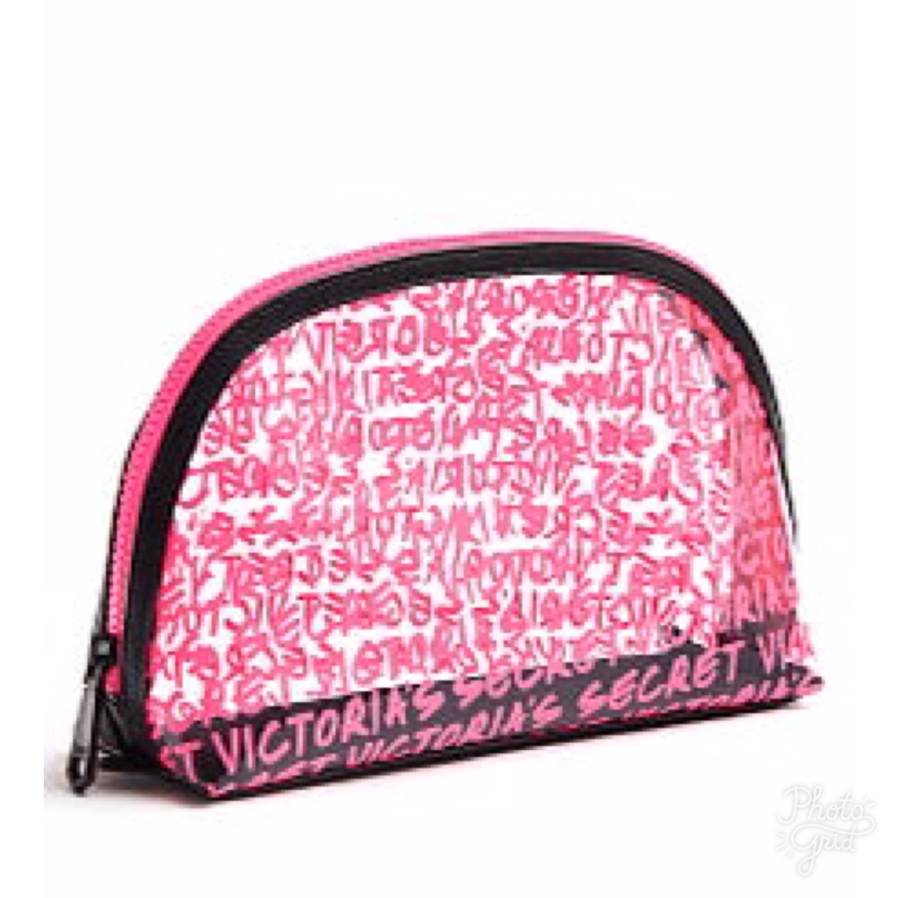 Victoria's Secret Wicked Script Large Beauty Bag