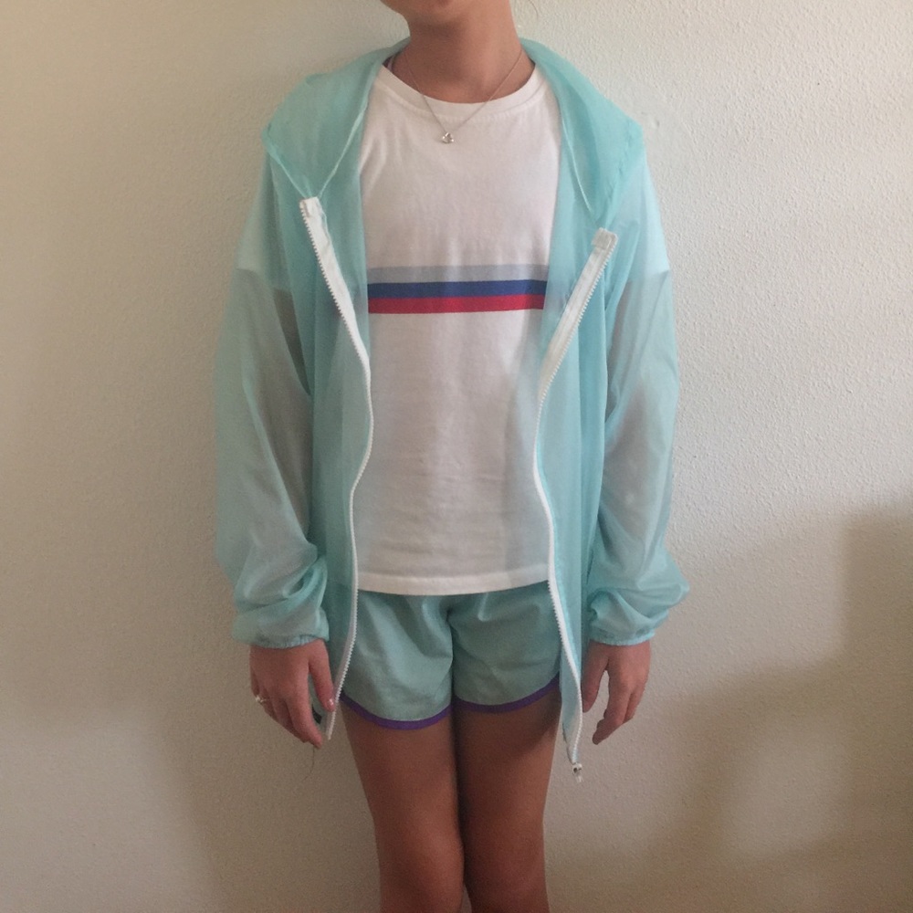 Brandy Melville zip up top!!!