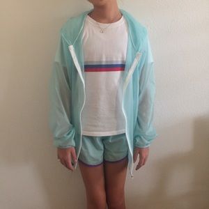 Brandy Melville zip up top!!!