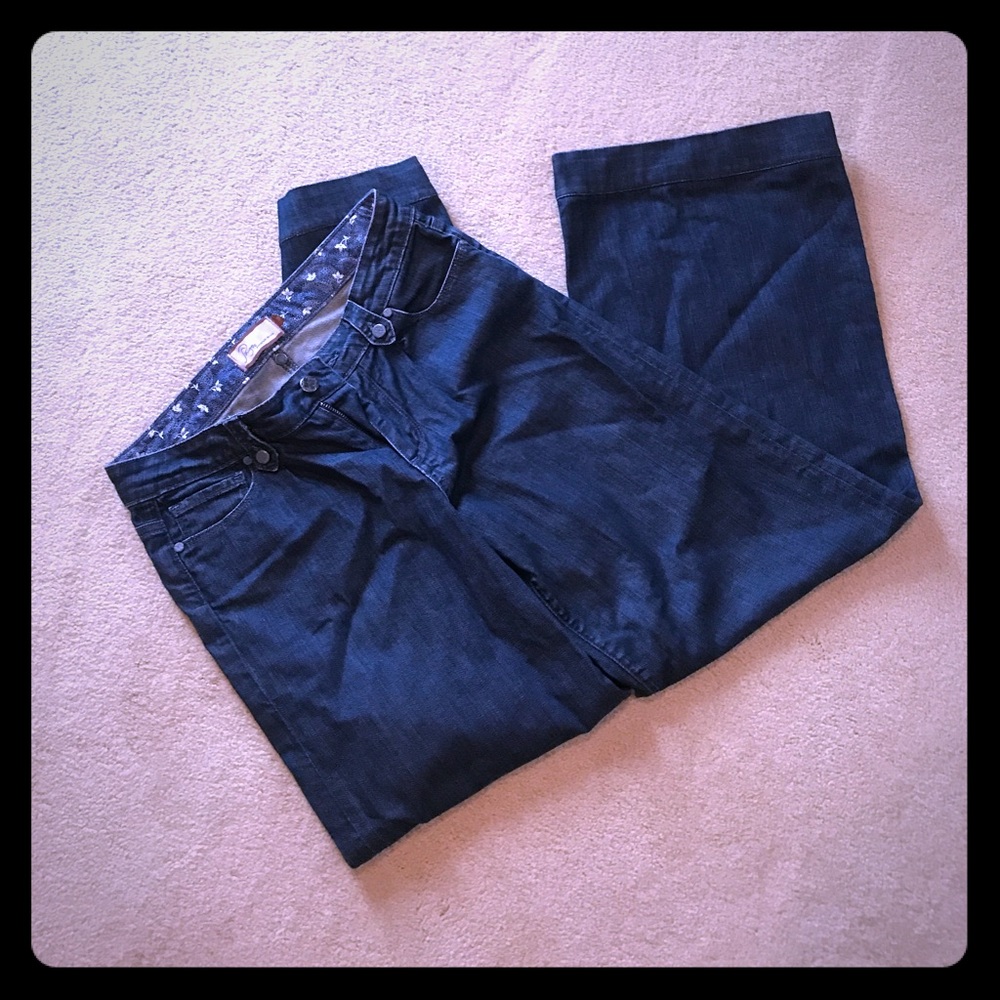 Paige wide leg jeans💕