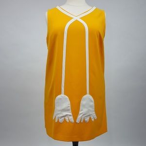 [Victoria Beckham] Marigold Mod Shift Dress 2X