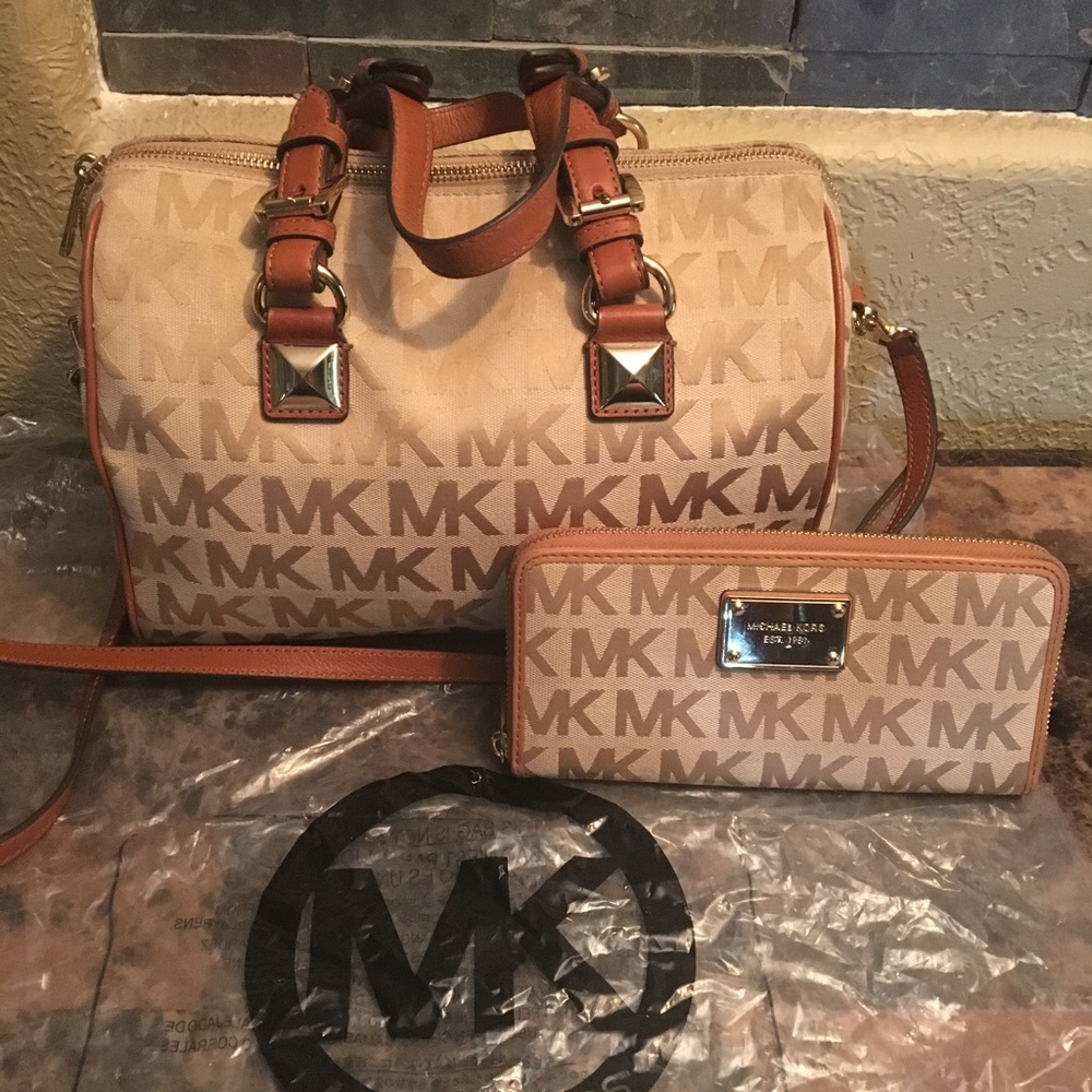 MK Bag and Wallet