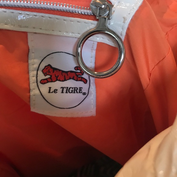 SOLD_ Le Tigre Cream colored Tote. 😘😘 - Picture 6 of 8