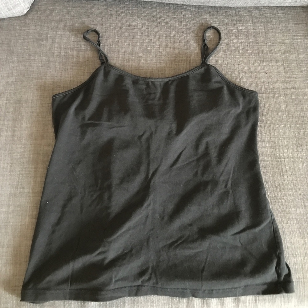 Black tank top